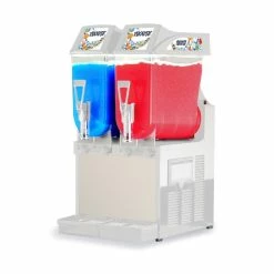 Frozen Drink Machines Ampto GRA-122 Granita Frozen Drink Machine, 2 Tanks, 3 Gallons