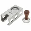 Knock Boxes Bezzera 5963175 Coffee Tamper With Wooden Handle, Station & Blind Filter
