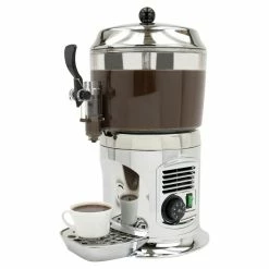 Hot Chocolate Dispensers Buffet Enhancements 1BHC235 Silver Chocolate Shot Drinking Machine