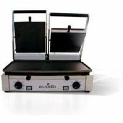 Panini Press Eurodib PDF3000 Double Smooth Panini Grill 20" X 10"