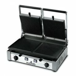 Panini Press Eurodib PDR3000 Double Grooved Panini Grill 20°F X 10°F