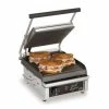 Star GX10IS Single Panini Press With Cast Iron Smooth Plates 10" X 10" -BUNN SHOP Star GX10IS Grill Express 10 Two Sided Grill with Smooth Iron Grill Plates 75864 large
