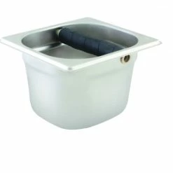 Knock Boxes Thunder Group SLKB164 Stainless Steel Knock Box 4"