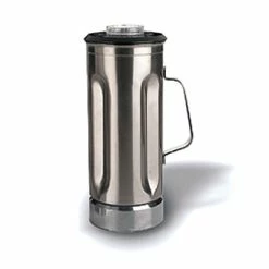 Blender Parts And Accessories Waring CAC31 Stainless Steel Blender Container With Lid 64 Oz.