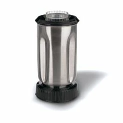 Blender Parts And Accessories Waring CAC37 Stainless Steel Blender Container With Lid 32 Oz.