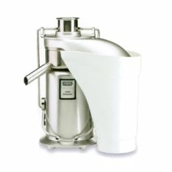 Electric Juicers Waring JE2000 Heavy Duty Stainless Steel Juice Extractor With Pulp Ejection