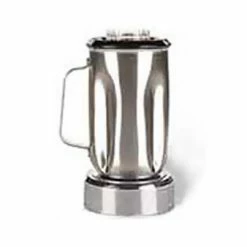 Blender Parts And Accessories Waring SS715 Stainless Steel Blender Container With Lid 32 Oz.