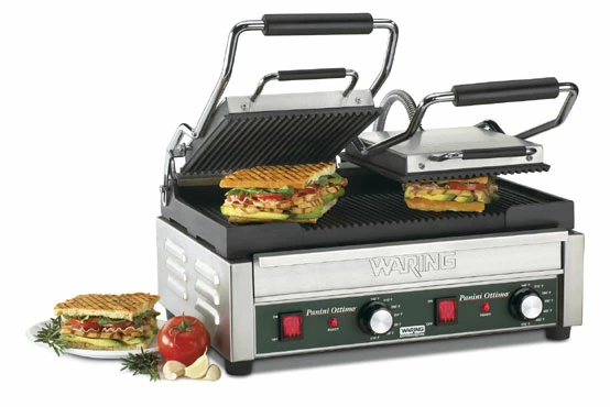 Panini Press Waring WPG300 Commercial Double Italian-Style Panini Supremo® Grill 3 Panini Press Waring WPG300 Commercial Double Italian-Style Panini Supremo® Grill