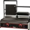 Panini Press Winco EPG-2 Countertop Double Electric Panini Italian Style Grill