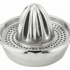Manual Juicers Winco JC-4 Stainless Steel Hand Citrus Juicer 5"